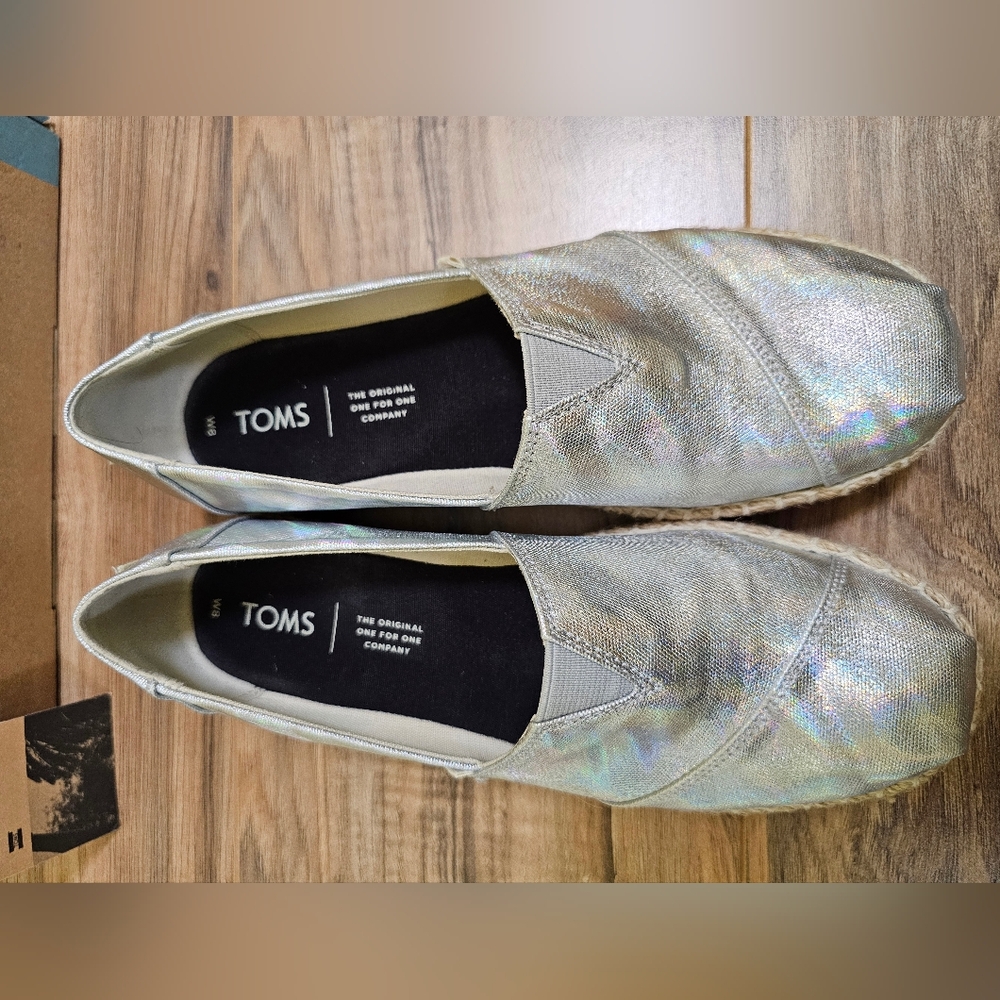 TOMS Alpargata Silver - Picture 3 of 12